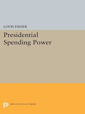 cover image of Presidential Spending Power